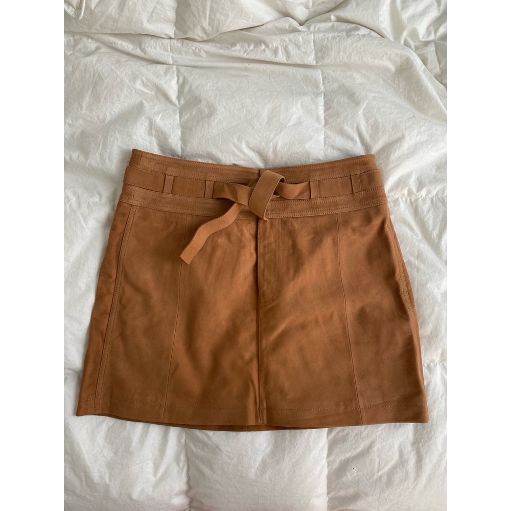 Free People Suede Skirt
